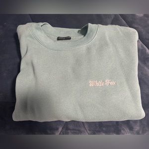 White fox sweatshirt